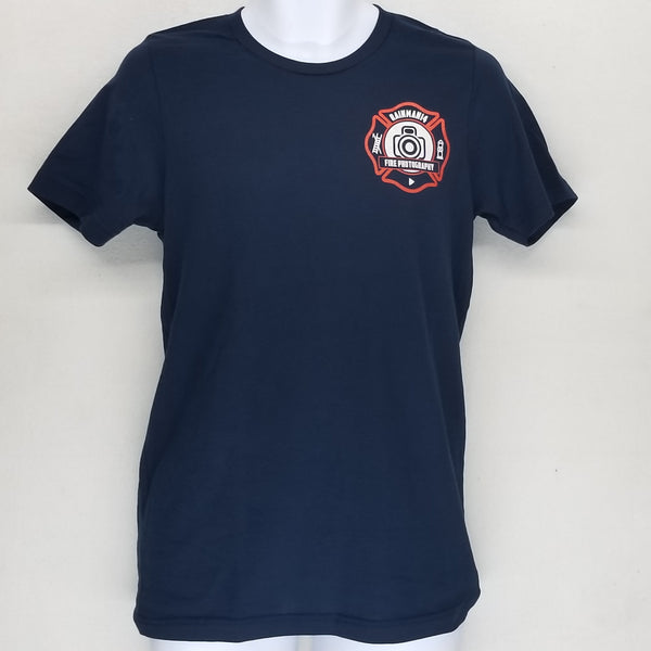 Rainman14 Fire Photography Tee - Navy