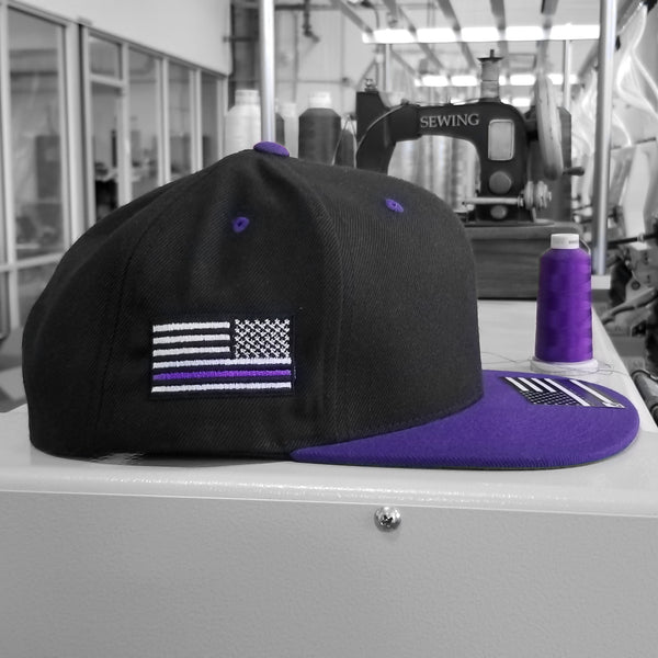 PSR Black/Purple Snapback