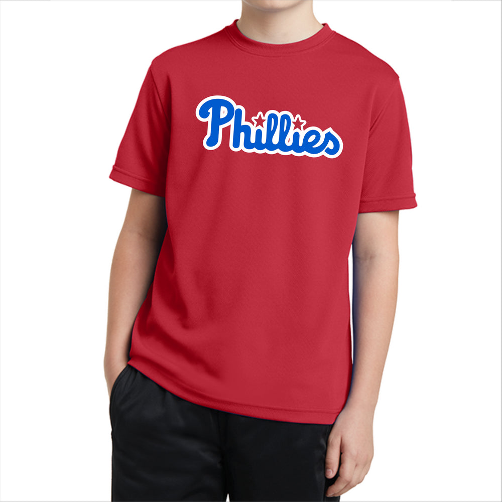 L&W Baseball - T-Ball Phillies Performance Tee