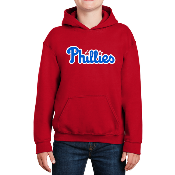 L&W Baseball - T-Ball Phillies Hooded Sweatshirt